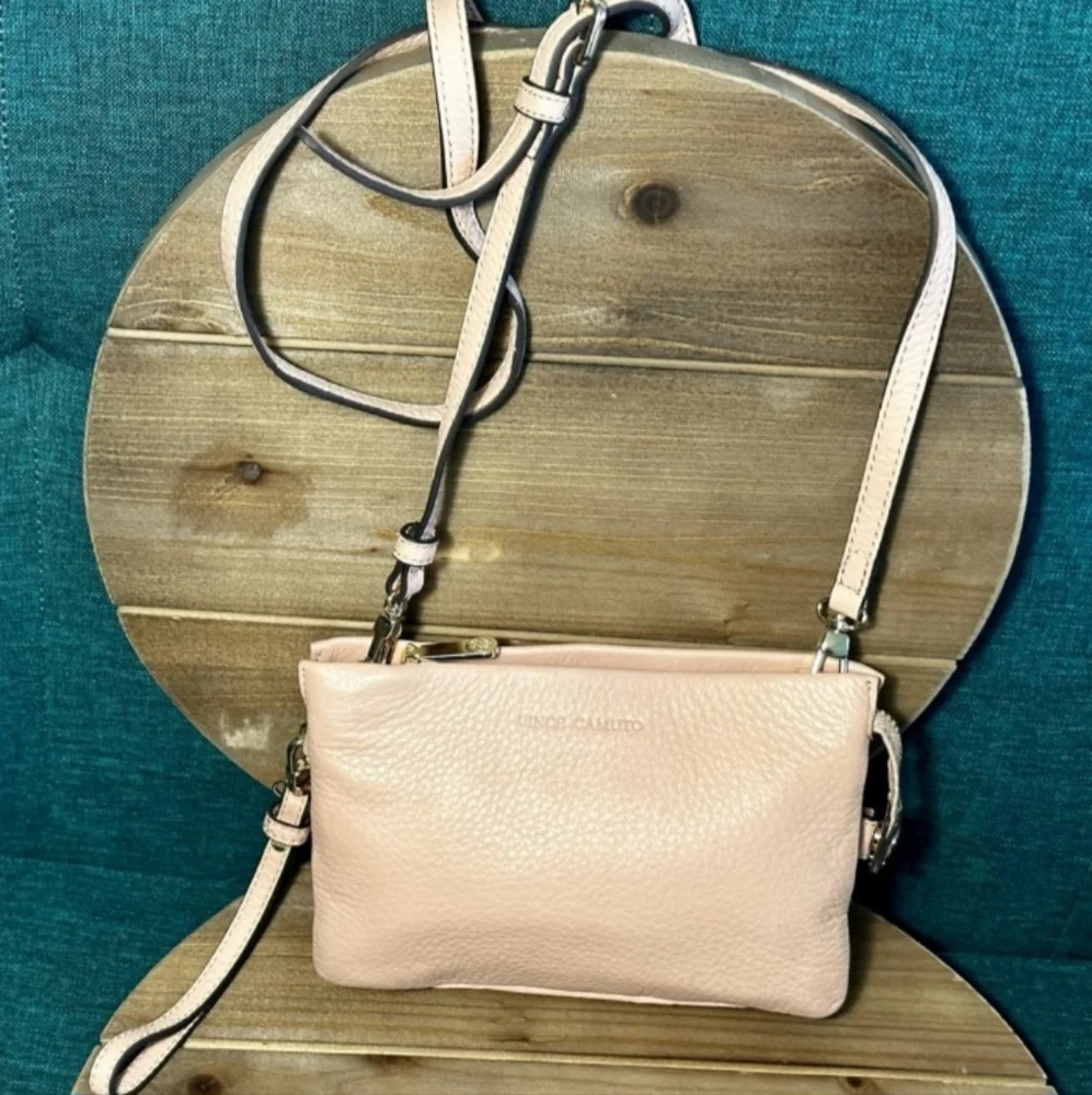 Vince Camuto Cami Leather Crossbody Bag
